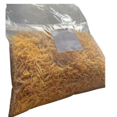 Imagem de Batata Palha A Granel 1kg Fininha Sequinha Crocante Original - Ribsnac