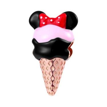 Imagem de Pingente Charm De Pirulito Arco-Íris Snoopy E Winnie the Pooh Em Prata