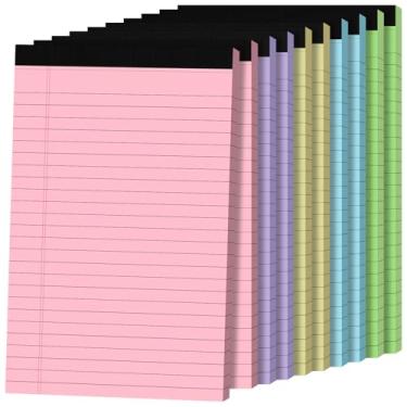 Imagem de Caderno 12 x 20 folhas, multicolorido (sem branco), 10 pacotes
