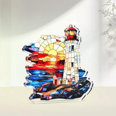 Imagem de 1 placa acrílica colorida, "Samurai com espada", ideia de presente de 10 cm e acessório de férias, ornamento de artesanato, decoração de casa, lembrança de centros de mesa/BJ-22