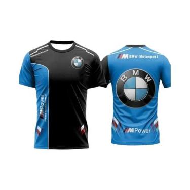 Imagem de Camiseta Masculina De Manga Curta BMW M Power, Esportiva, Para Corrida