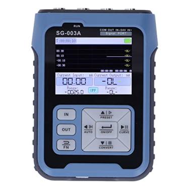 Imagem de EVGATSAUTO Gerador de Fonte de Sinal Multifuncional, Simulador Analógico de Tensão de Corrente Ajustável ABS para Detecção de Inversor de Calibração de Teste PLC