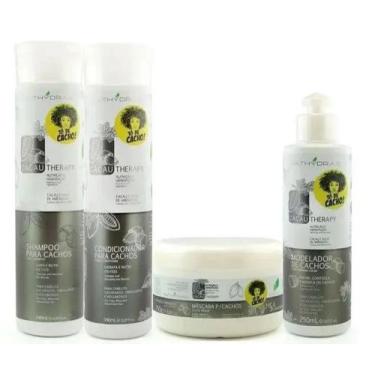 Imagem de Kit cachos cacau Nathydras 04 produtos