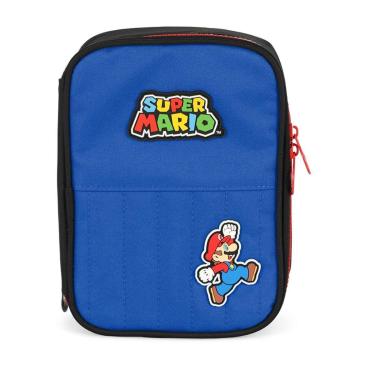 Imagem de Estojo Escolar Box Super Mario Bros Azul 100 Pens-Unissex