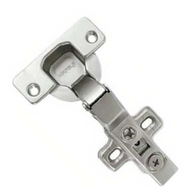 Imagem de Dobradiça Copo 35mm com Amortecedor Hafele Curva 315.00.751 Para Móvei