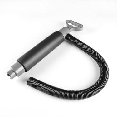 Imagem de Bomba de esgoto manual CUOFYUNL para barcos, caiaque, canoa, bomba de água manual portátil com mangueira de extensão