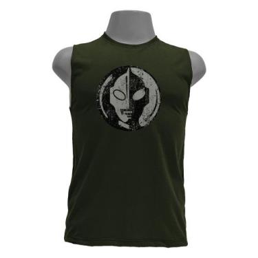 Imagem de Camiseta regata masculina - Ultraman, Green pea, Green pea, XG