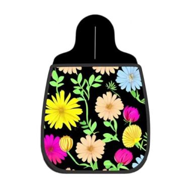 Imagem de Lixeira De Carro Organizador Lixinhocar Margaridas Coloridas