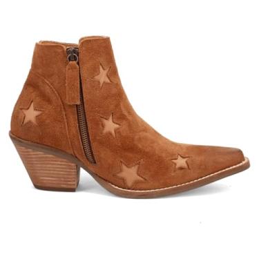 Imagem de Dingo Bota feminina Little Star Western, Camelo, 36