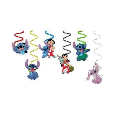 Imagem de Conjunto De Utensílios Descartáveis Para Festa Com Tema Lilo & Stitch,