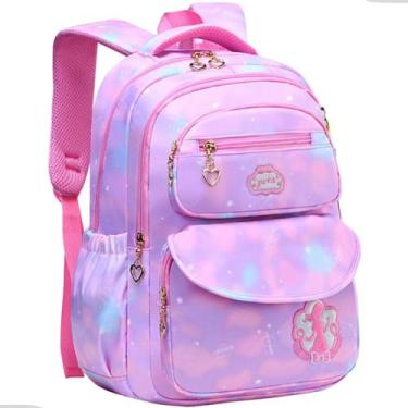 Imagem de Mochila Escolar Infantil Reforçada Escolar Impermeavel Bolsa Criança M