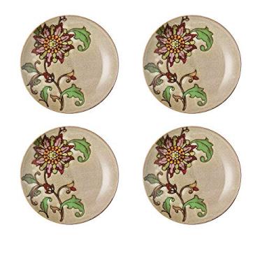 Imagem de U5GAAALPPQ9 Conjunto de louça pintado à mão conjunto de pratos de bife ocidental personalidade cerâmica salada plana criativo hotel restaurante conjunto M 4