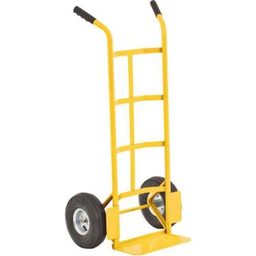 Imagem de Carrinho para carga 200kg metálico roda pneu câmara ccv0200 - Vonder