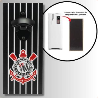 Imagem de Abridor de Garrafas Imã De Geladeira Corinthians 11 x 25 cm REF. RE160