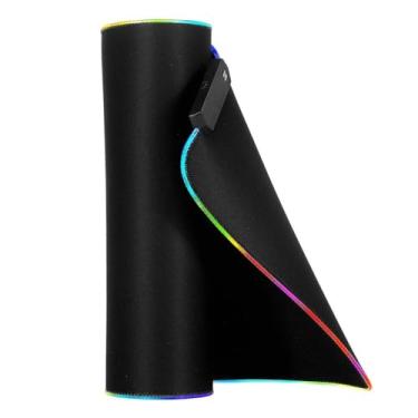 Imagem de Mouse Pad Gamer RGB BMAX BM791 300x800x4mm – LED RGB, Superfície Speed, Base Antiderrapante, Ideal para Teclado e Mouse