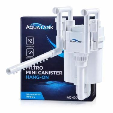 Imagem de Filtro Mini Canister Aquatank Aq-350 P Aquario 70 Litros, 220V