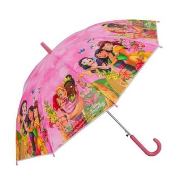 Imagem de Guarda Chuva Sombrinha Infantil Princesas Disney Original - Tuut