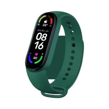 Imagem de Pulseira De Silicone Para Xiaomi Mi Band 4 5 6 7, Pulseira Esportiva M