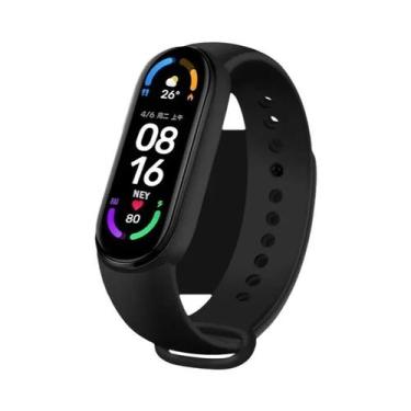 Imagem de Pulseira De Silicone Para Xiaomi Mi Band 4 5 6 7, Pulseira Esportiva M