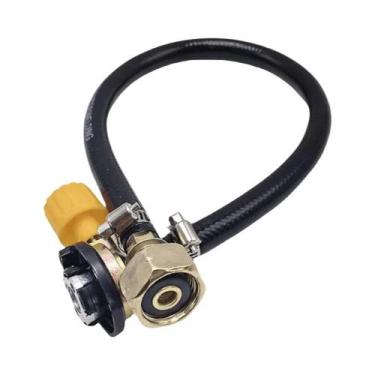 Imagem de Adaptador De Recarga De Gás Portátil À Prova De Vazamentos Com Válvula