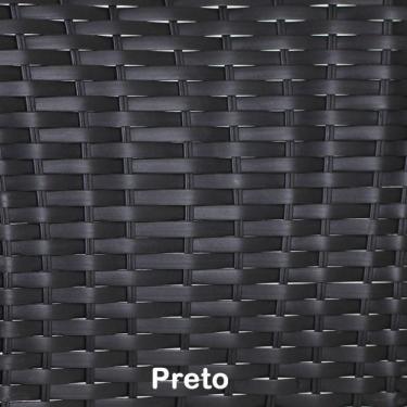 Imagem de Jogo De Sofá E Poltronas Malibu Com Mesa Em Alumínio Preto