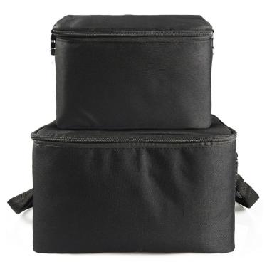 Imagem de Kit 2 Bolsas Térmicas Impermeáveis 5L 10L BLT118 Preto - Teisen-Unissex