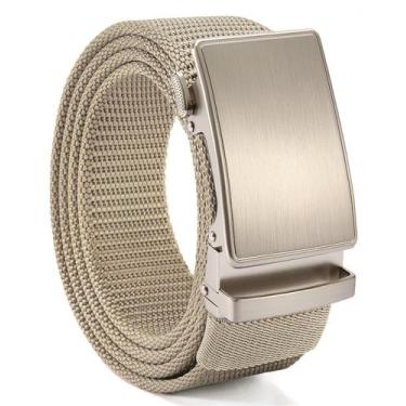 Imagem de Cinto Ratchet CHAOREN 1,5 Nylon para Homens Caqui Ajustável
