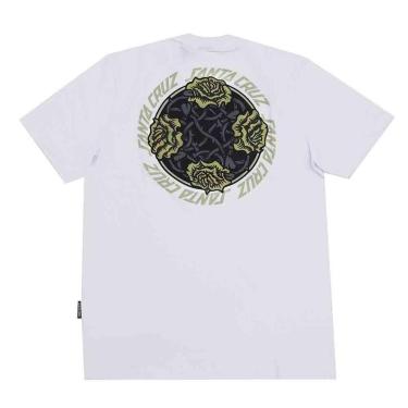Imagem de Camiseta Santa Cruz Dressen Rose Solo SS - Branco-Masculino