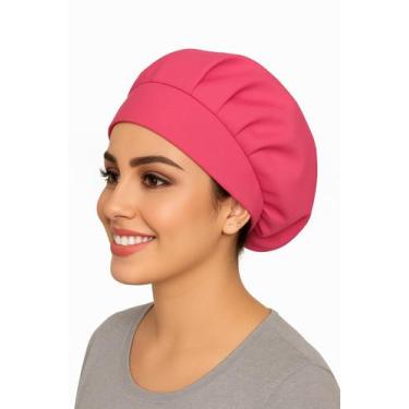 Imagem de Touca De Cabelo Em Oxford Unissex Para Uso Em Cozinha Industrial Resta