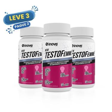 Imagem de Testofemme 3unid. 30caps. Inove Nutrition-Feminino