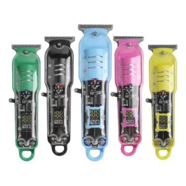 Imagem de Super Máquina Profissional acabamento Cabelo Barba sem fio - PREMIUM C