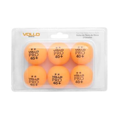 Imagem de Bola De Tenis De Mesa Com 6 Unidades Vollo-Unissex