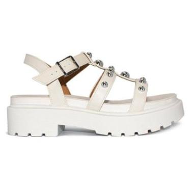 Imagem de Sandália Vizzano Feminina Papete Tratorada Detalhes Metalizados 6499.110-Feminino