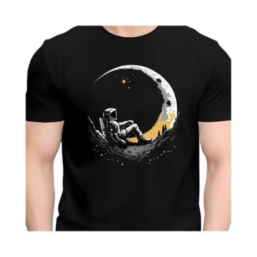 Imagem de Camiseta Masculina plus Size De Verão Em Algodão Casual Com Gola Redon