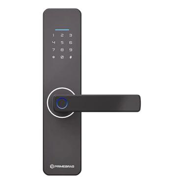 Imagem de Fechadura Digital Embutir Wi-fi App Biometria - Primebras