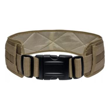 Imagem de Cinto Tático Modular JA Rio Militar, Tan, M (93cm a 110cm)