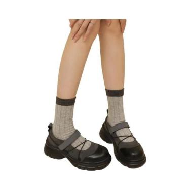 Imagem de Tênis Chunky De Outono Para Mulheres, Moda Com Laço Em Forma De Borbol