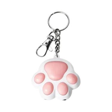 Imagem de Chaveiro Interativo Recarregável Com Estampa De Pata De Gato, Varinha 