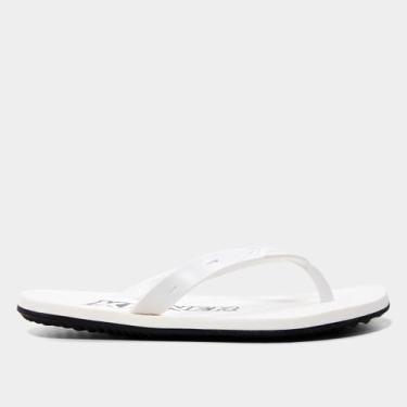 Imagem de Chinelo Kenner Summer Masculino, Branco, Chumbo, 37