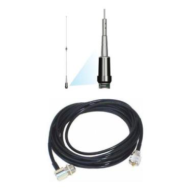Imagem de Antena Móvel Dual Band Vhf 3/8 Uhf 25/8 C Coaxial 5m Ap0191 - TOLENTIN