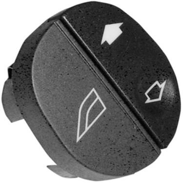 Imagem de Tecla Acionadora de Vidro Elétrico Simples para Fiesta G1 96 a 06 Compatível com Ford Courier 97 a 13 Ka G1 97 a 07