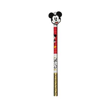 Imagem de Lápis Preto HB Molin do Brasil Top Mickey Mouse Estampa 3 com Borracha para Escrita e D...