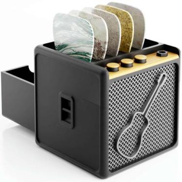 Imagem de Suporte para palhetas de guitarra com design de amplificador HOTCAN (p