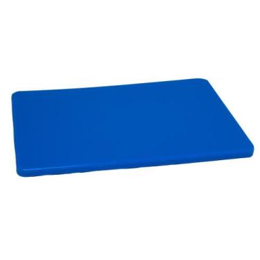 Imagem de Placa de Corte 50cm x 30cm x 1,5cm Azul Polietileno - Wolff