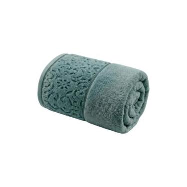 Imagem de Toalha De Rosto Super Soft Arabesco Corttex, Verde