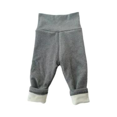 Imagem de Calças De Fleece Para Bebês Meninos E Meninas 0-5 Anos Quentes E Casua