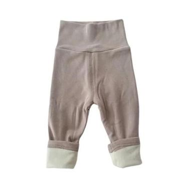 Imagem de Calças De Fleece Para Bebês Meninos E Meninas 0-5 Anos Quentes E Casua