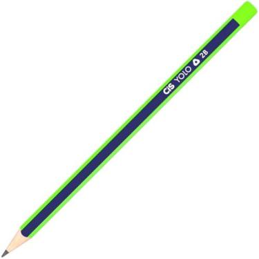 Imagem de Lápis Preto 2B Cis Yolo, Verde
