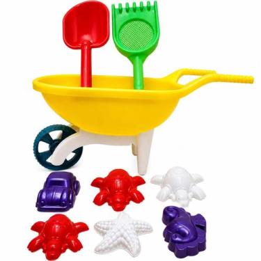 Imagem de Carriola De Areia E Acessório Brinquedo De Praia Ao Ar Livre - Corpo D