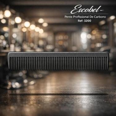 Imagem de Escobel - Pente Profissional De Carbono Ref: 3200 ( Comare )